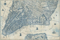 5019 8 Wizard_Genius Old Vintage City Map New York Carta Da Parati In Tessuto Non Tessuto 384X260cm 8 Strisce_B9Bae951 6974 42Ce 8A7C 60512De3Afea | Yourdecoration.it