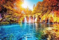 5030 8 Wizard_Genius Waterfall And Lake In Croatia Carta Da Parati In Tessuto Non Tessuto 384X260cm 8 Strisce_Ad5C40C3 95D0 4108 8Bc7 Abab47Edeec5 | Yourdecoration.it