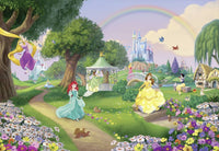 8 449 Komar Disney Princess Rainbow Carta Da Parati 368 | Yourdecoration.it