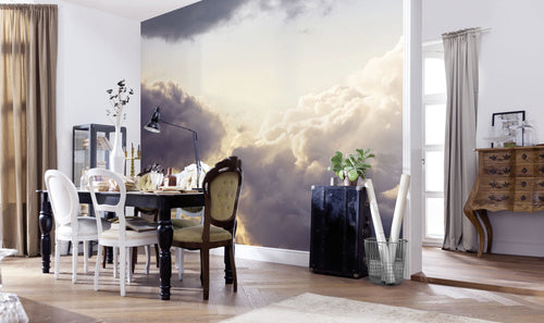 Komar Cloud Cast Tessuto Non Tessuto Carta Da Parati 300x250cm 3 strisce Ambiente | Yourdecoration.it