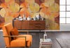 Komar Seventies Swing Tessuto Non Tessuto Carta Da Parati 300x250cm 3 strisce Ambiente | Yourdecoration.it