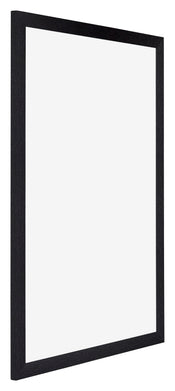 Mura MDF Cornice 50x70cm Nero Opaco Davanti Obliquo | Yourdecoration.it