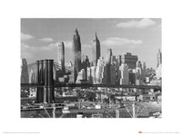 Stampa Artistica Time Life Lower Manhattan Skyline 1948 40x30cm Pyramid PPR44238 | Yourdecoration.it