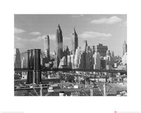 Stampa Artistica Time Life Lower Manhattan Skyline 1948 50x40cm Pyramid PPR43232 | Yourdecoration.it