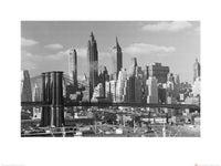 Stampa Artistica Time Life Lower Manhattan Skyline 1948 80x60cm Pyramid PPR40466 | Yourdecoration.it