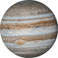 D1 017 Komar Jupiter Carta Da Parati In Tessuto Non Tessuto 125X125cm Rotonda | Yourdecoration.it