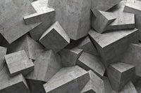 Dimex Concrete Cubes Carta Da Parati In Tessuto Non Tessuto 375X250cm 5 Strisce_99Adfe44 6725 45C4 9235 Ff6F952768Ae | Yourdecoration.it