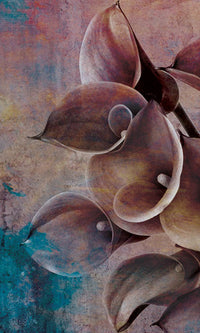 Dimex Flower Abstract Ii Carta Da Parati In Tessuto Non Tessuto 150X250cm 2 Strisce | Yourdecoration.it