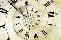 Dimex Spiral Clock Carta Da Parati In Tessuto Non Tessuto 375X250cm 5 Strisce | Yourdecoration.it