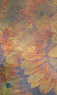 Dimex Sunflower Abstract Carta Da Parati In Tessuto Non Tessuto 150X250cm 2 Strisce | Yourdecoration.it