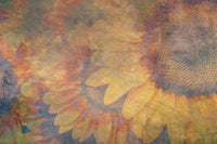 Dimex Sunflower Abstract Carta Da Parati In Tessuto Non Tessuto 375X250cm 5 Strisce | Yourdecoration.it