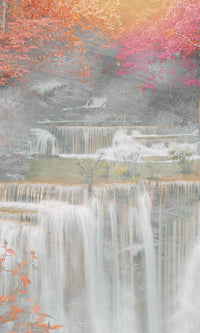 Dimex Waterfall Abstract Ii Carta Da Parati In Tessuto Non Tessuto 150X250cm 2 Strisce | Yourdecoration.it
