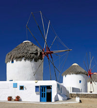 Dimex Windmills Carta Da Parati In Tessuto Non Tessuto 225X250cm 3 Strisce | Yourdecoration.it