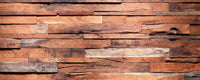 Dimex Wooden Wall Carta Da Parati In Tessuto Non Tessuto 375X150cm 5 Strisce | Yourdecoration.it