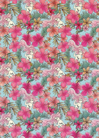 Dx4 008 Komar Ariel Pink Flower Carta Da Parati In Tessuto Non Tessuto 200X280cm 4 Strisce_808Faf6F 9Ab0 4Bf9 B8A9 94597Ceeffc0 | Yourdecoration.it