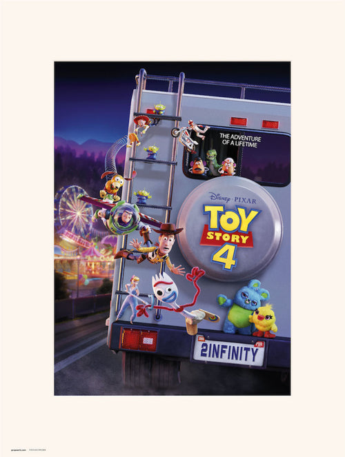 grupo erik disney toy story 4 to infinity stampa artistica 30x40cm | Yourdecoration.it