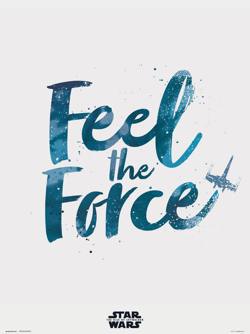 grupo erik star wars episode ix feel the force stampa artistica 30x40cm | Yourdecoration.it