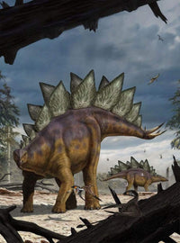 Komar Stegosaurus Carta Da Parati In Tessuto Non Tessuto 184X248cm 2 Strisce_06891438 A7A5 48C0 Bb06 A77A41Dbd138 | Yourdecoration.it