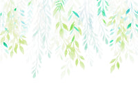 komar summer leaves carta da parati in tessuto non tessut 350x250cm 7 strisce | Yourdecoration.it